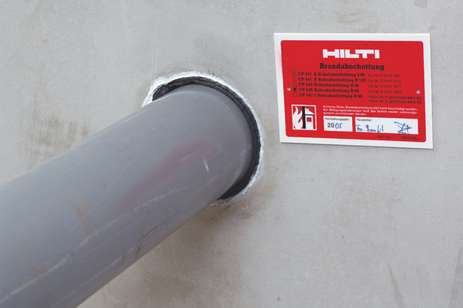 Pipe Hilti Singapore