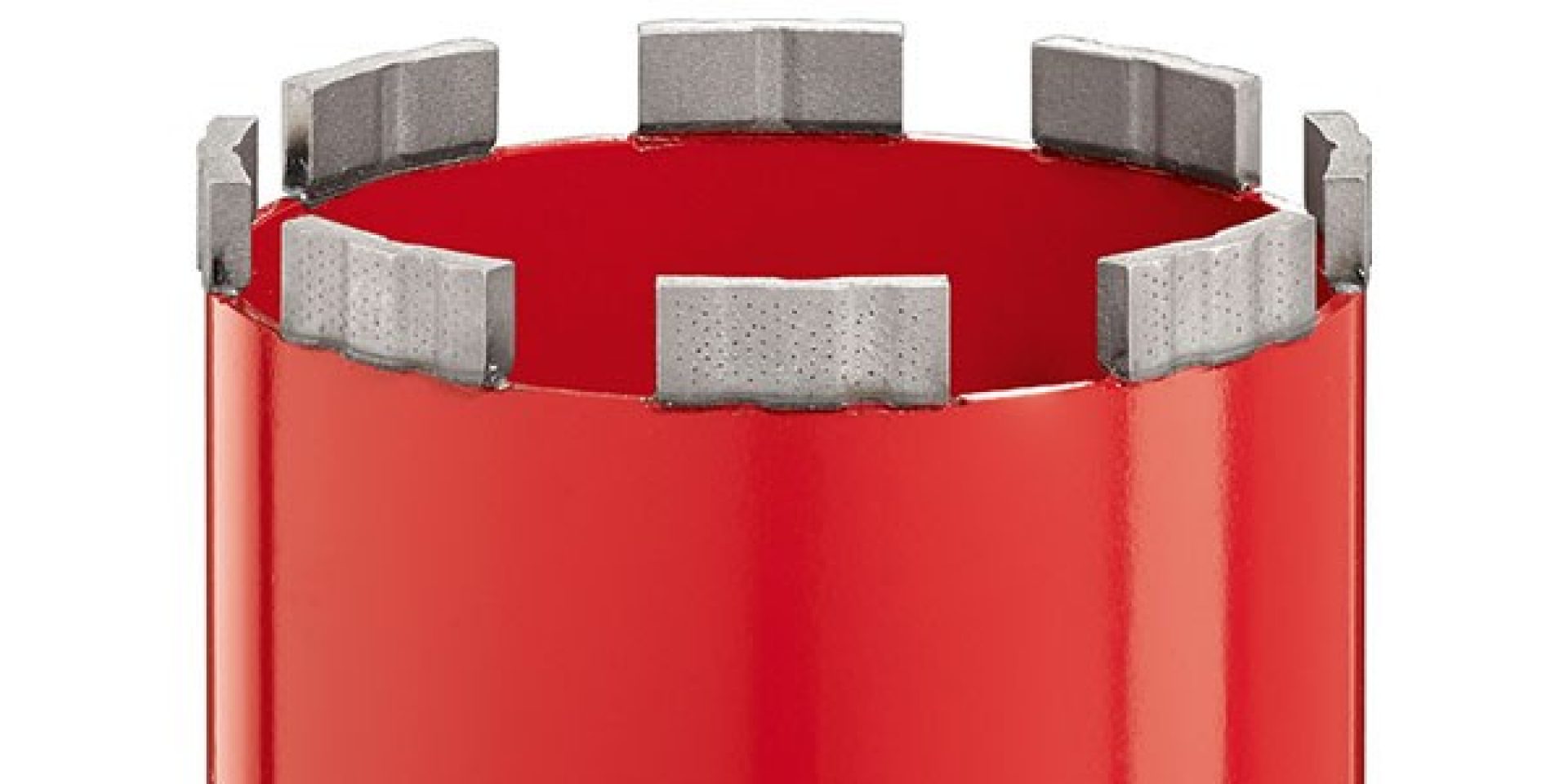 Equidist segment of Hilti diamond core bit