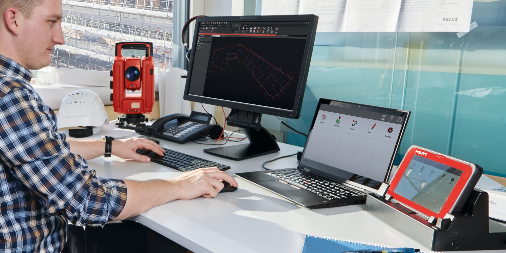 Hilti PROFIS  layout office training