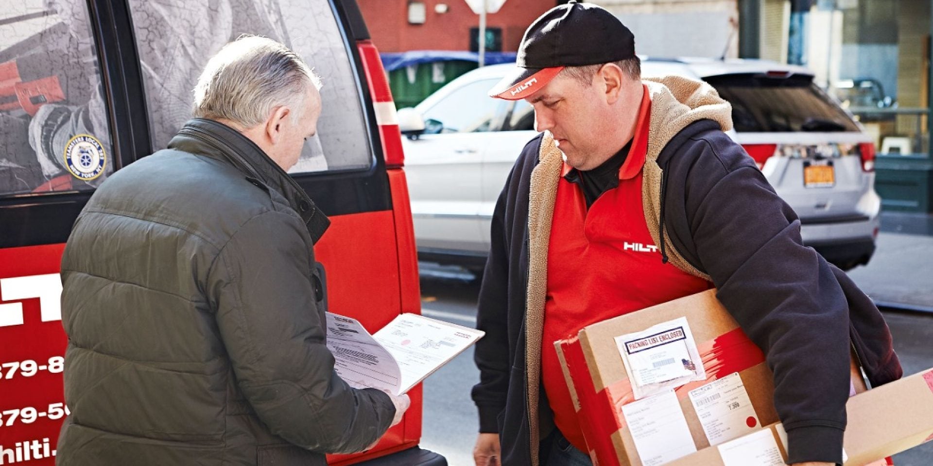 Hilti express 1-day delivery