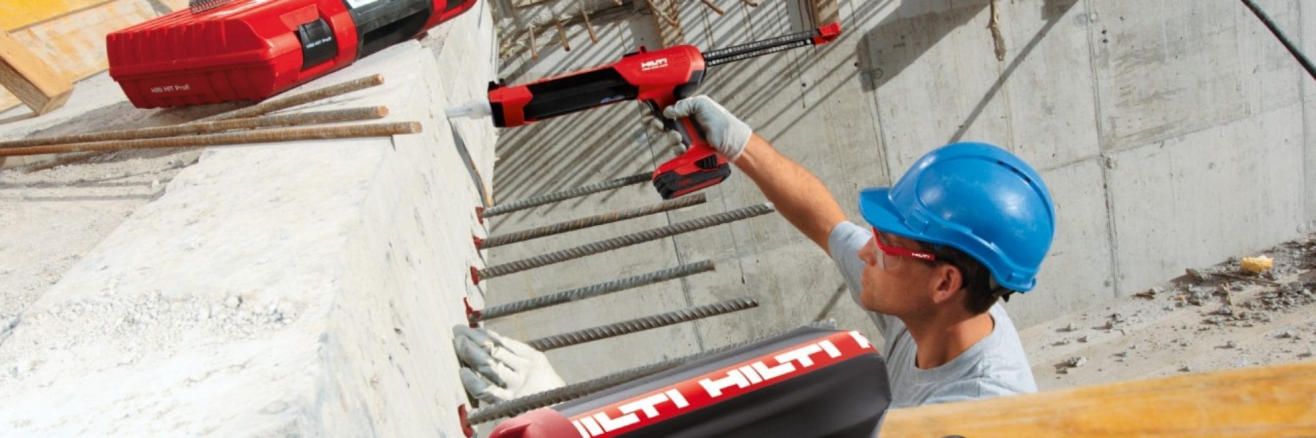 Hilti installers training for rebar installations