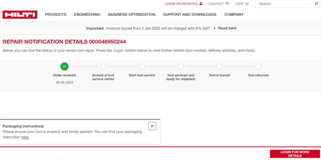 Logged Out T-REX