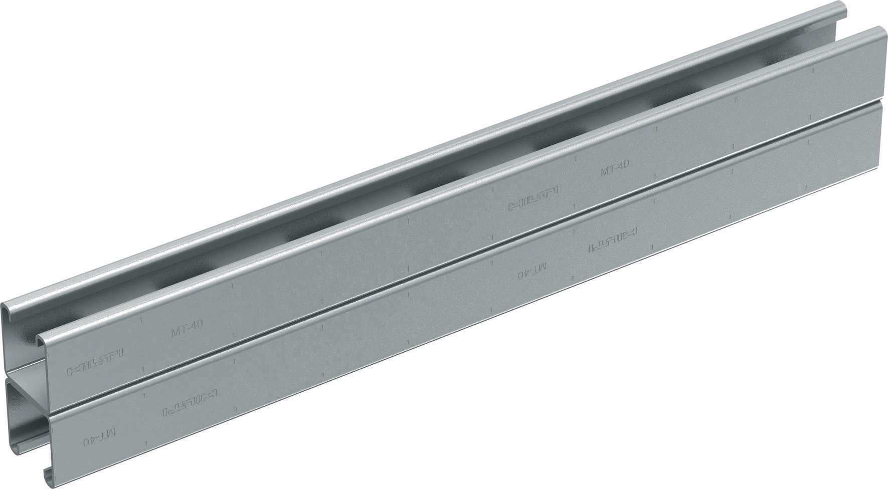 MT40D Double strut channel Galvanised Strut Systems Hilti Singapore