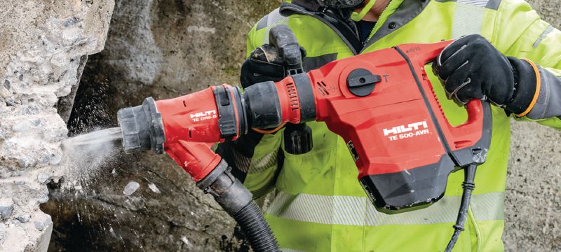 TE 500-AVR SDS Max demolition hammer Versatile SDS Max (TE-Y) demolition hammer for light-duty chiselling in concrete and masonry, with Active Vibration Reduction (AVR) Applications 1