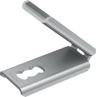 MQW-2/45 Angle bracket Galvanised 45- or 135-degree angle for connecting multiple MQ strut channels