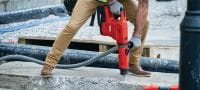 TE 60-22 Cordless rotary hammer Powerful and cordless SDS Max (TE-Y) rotary hammer with Active Vibration Reduction and Active Torque Control for heavy-duty concrete drilling and chiseling (Nuron) Applications 5