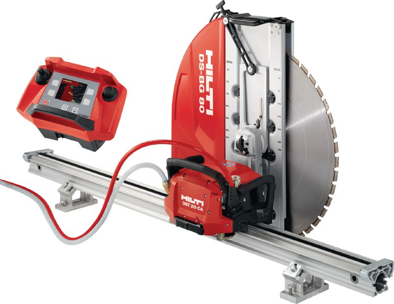 DST 20-CA Wall saw Electric wall saw for tough cutting jobs with cut assistance and on-board control electronics (no e-box)