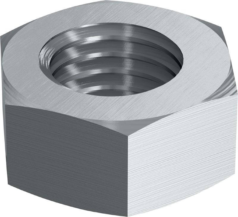 M8-1.25 DIN 934 A2-70 Stainless Steel Hex Nut QTY 50 – Tacos Y Mas