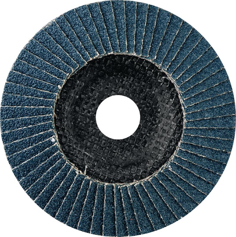 Image 3 of 4: AF-D SP Convex flap disc Premium fibre-backed convex flap discs for rough to fine grinding of stainless steel, steel and other metals