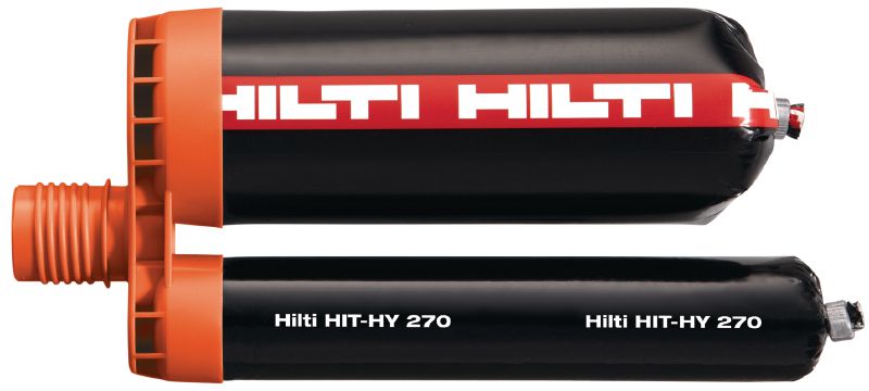 HIT-HY 270 Adhesive anchor Ultimate-performance injectable hybrid mortar with approvals for fastening and retrofitting in hollow and solid masonry