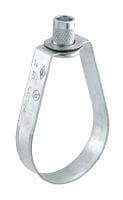 LH Standard galvanised sprinkler loop hanger with FM and UL approvals for fire sprinkler applications