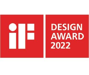                This product has been awarded the IF Design Award.            