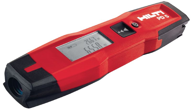 PD 5 Laser meter Easy-to-use laser meter for distance measurements up to 100 m